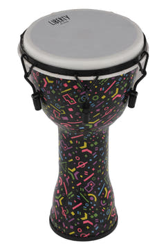 GEWA Djembé Liberty Series accordato meccanicamente - 10" Crazy Neon