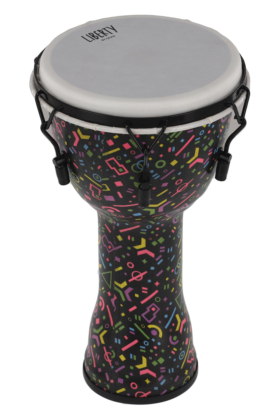 GEWA Djembé Liberty Series accordato meccanicamente - 10" Crazy Neon
