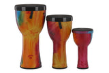 GEWA Liberty Series Nestable set di djembe 8", 10" e 12", Batik