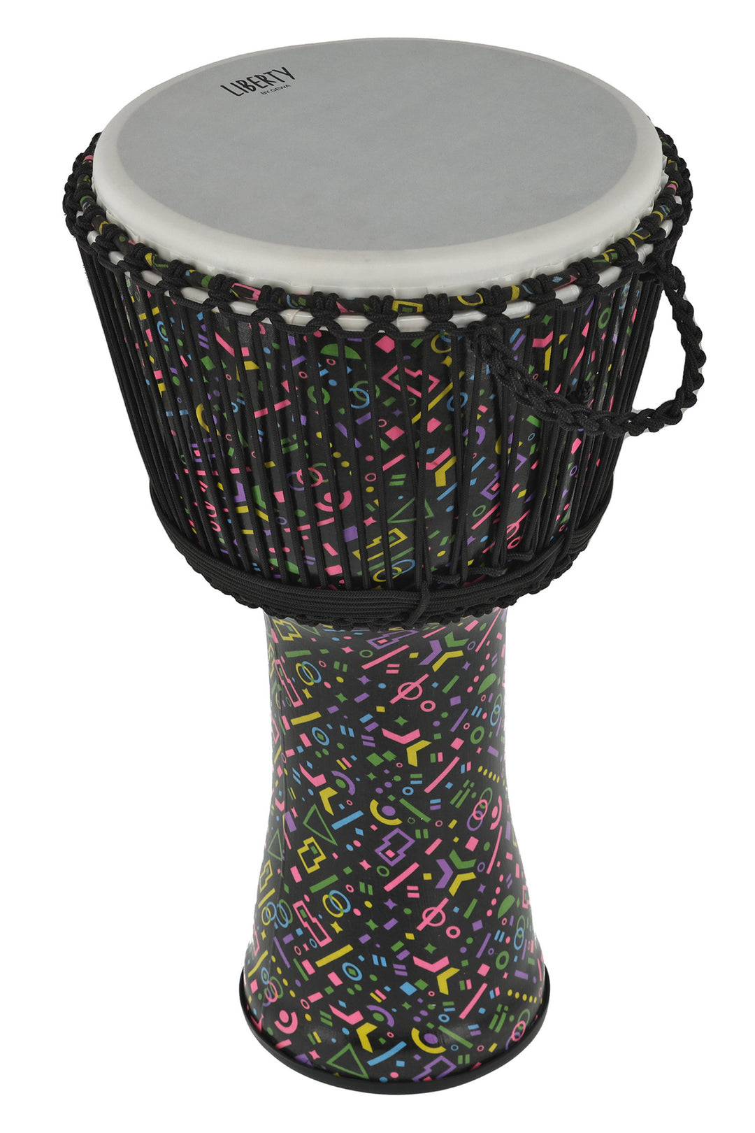 GEWA Djembé Liberty Series accordato a corda - 14" Crazy Neon