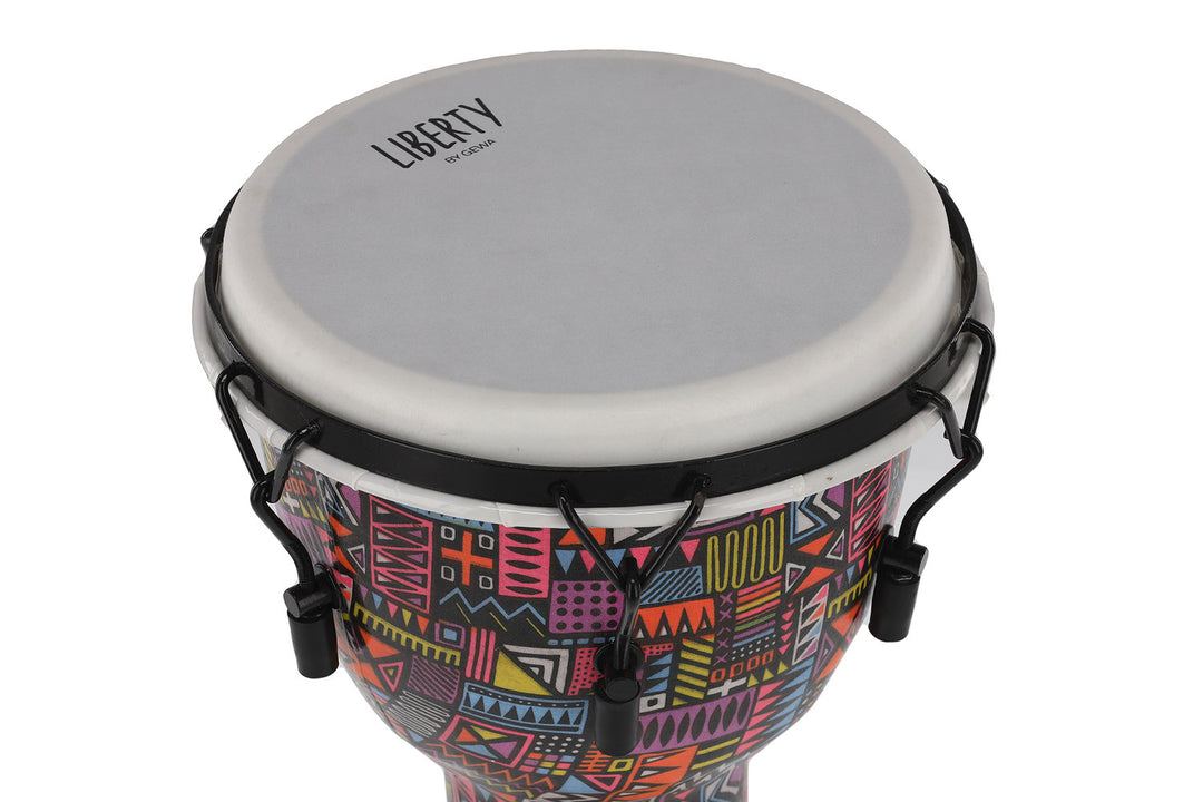 GEWA Djembe Liberty Series accordato meccanicamente - 10" Abstract