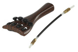 Wittner cordiera per violini 1/16, 4 accordatori fini, color palissandro