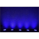 LIGHT4ME PENTA PAR 8x12W MKII RGBWA LED slank