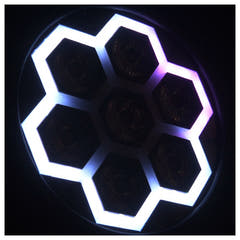 Light4Me FRAME PAR 7x12 LED RGBW effetto luce