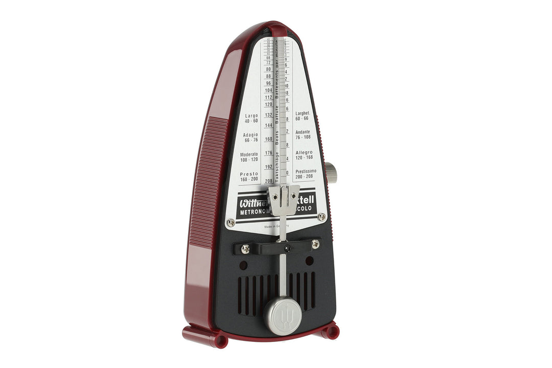 Wittner Metronome Metronomo Piccolo - Rosso rubino 834