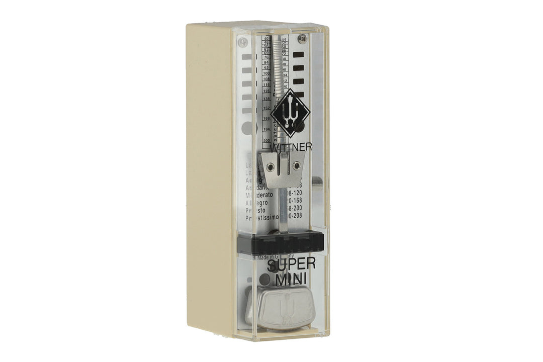 Wittner Metronome Metronomo Super Mini - Ivory 882051