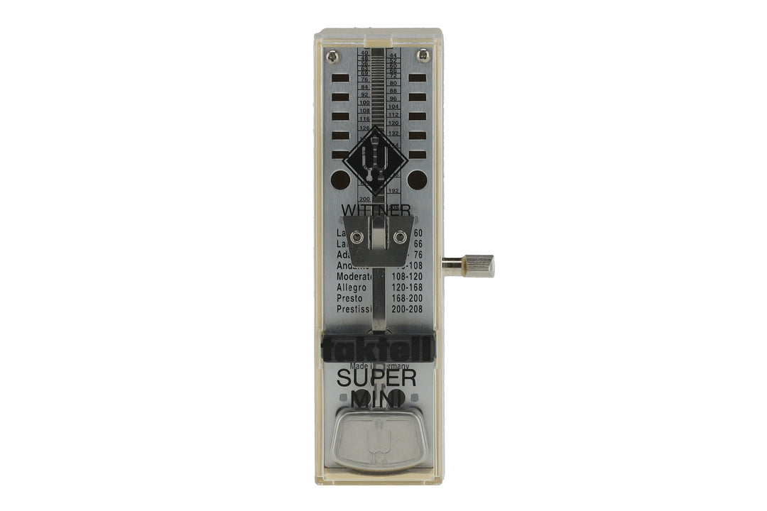 Wittner Metronome Metronomo Super Mini - Ivory 882051