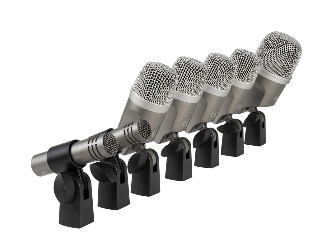 OMNITRONIC MIC 77-7LMH MK2 Set di microfoni per batteria
