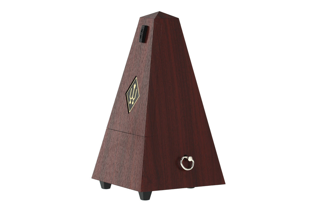 Wittner Metronomo forma piramidale - venatura mogano 845111
