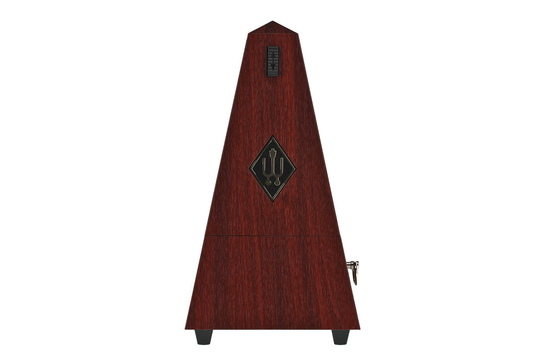Wittner Metronomo forma piramidale - venatura mogano 845111