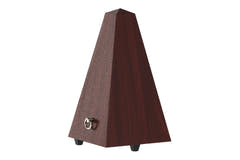 Wittner Metronomo forma piramidale - venatura mogano 845111