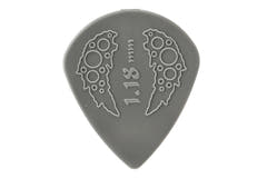 Ovation Diamond Grip Sharp Tip plettri 1,18 mm, sky gray, 7 pezzi