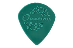 Plettri Ovation Diamond Grip Sharp Tip 1,00 mm, grey, 7 pezzi