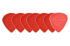 Ovation Diamond Grip Sharp Tip plettri 0,73 mm, red, 7 pezzi