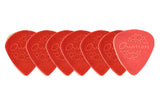 Ovation Diamond Grip Sharp Tip plettri 0,73 mm, red, 7 pezzi