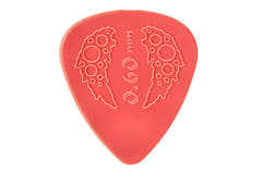 Ovation Diamond Grip Sharp Tip plettri 0,73 mm, red, 7 pezzi