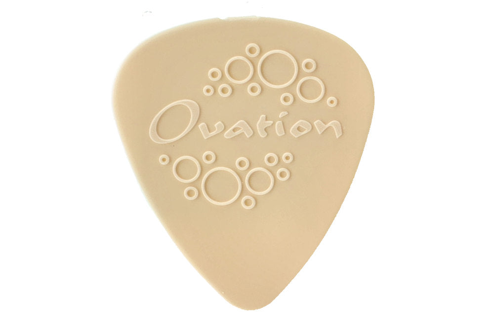Ovation Diamond Grip Sharp Tip plettri 0,46 mm, Yellow, 7 pezzi