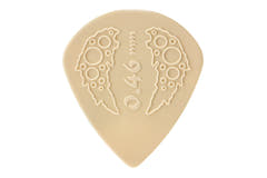 Ovation Diamond Grip Sharp Tip plettri 0,46 mm, Yellow, 7 pezzi