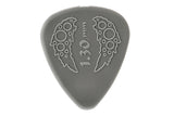 Plettri Ovation Diamond Grip Sharp Tip 1,40 mm, onyx black, 7 pz.