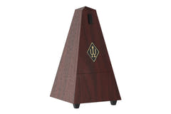 Wittner Metronomo a forma di piramide - venatura mogano 855111
