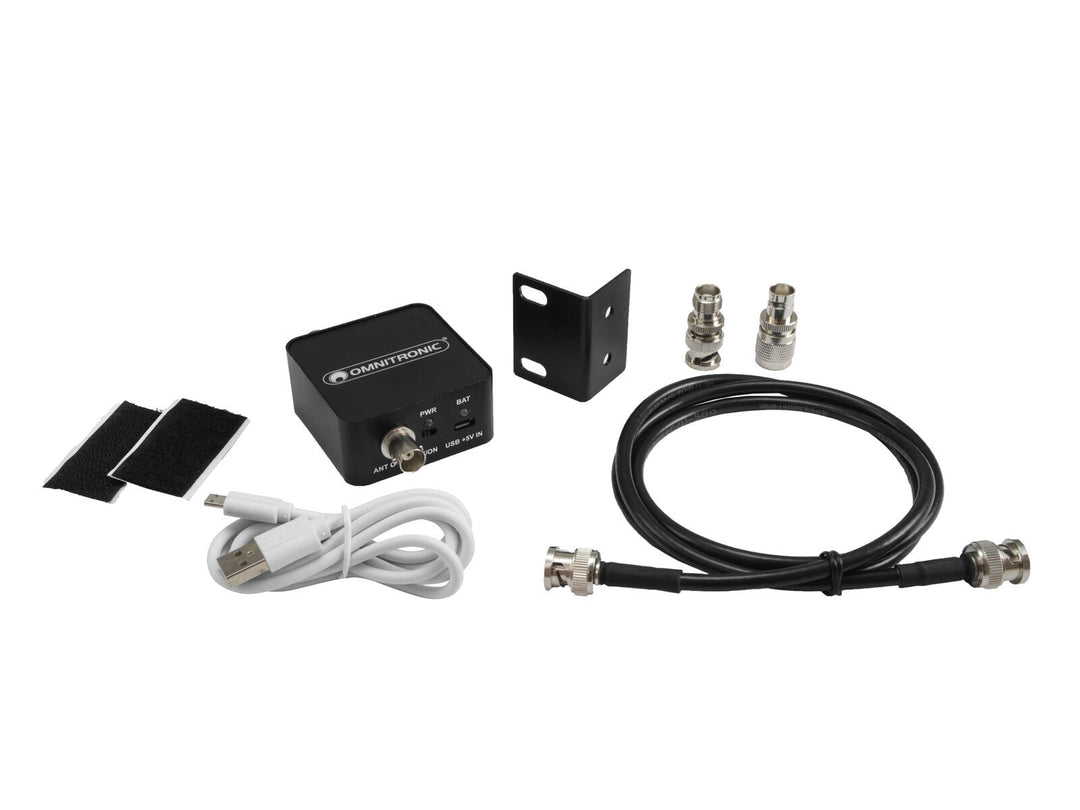 OMNITRONIC AAB-10 Booster per antenna attivo, alimentato a batteria