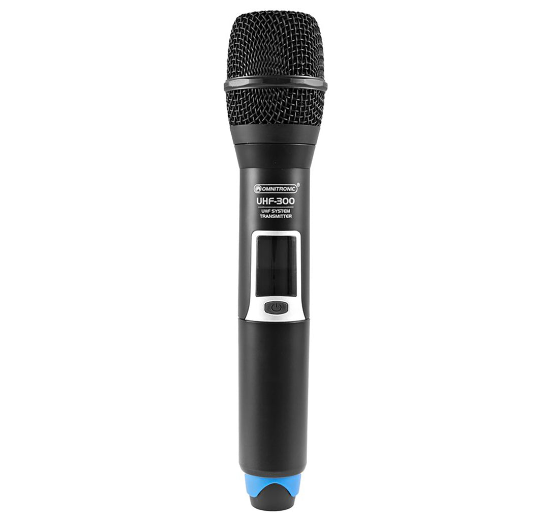 Omnitronic UHF-300 wireless handheld microphone
