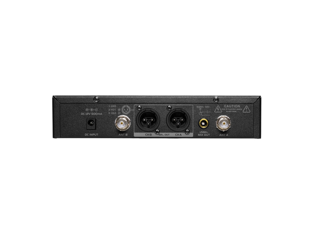 OMNITRONIC UHF E-FLEX 2, Sistema microfonico wireless 559-575 MHz