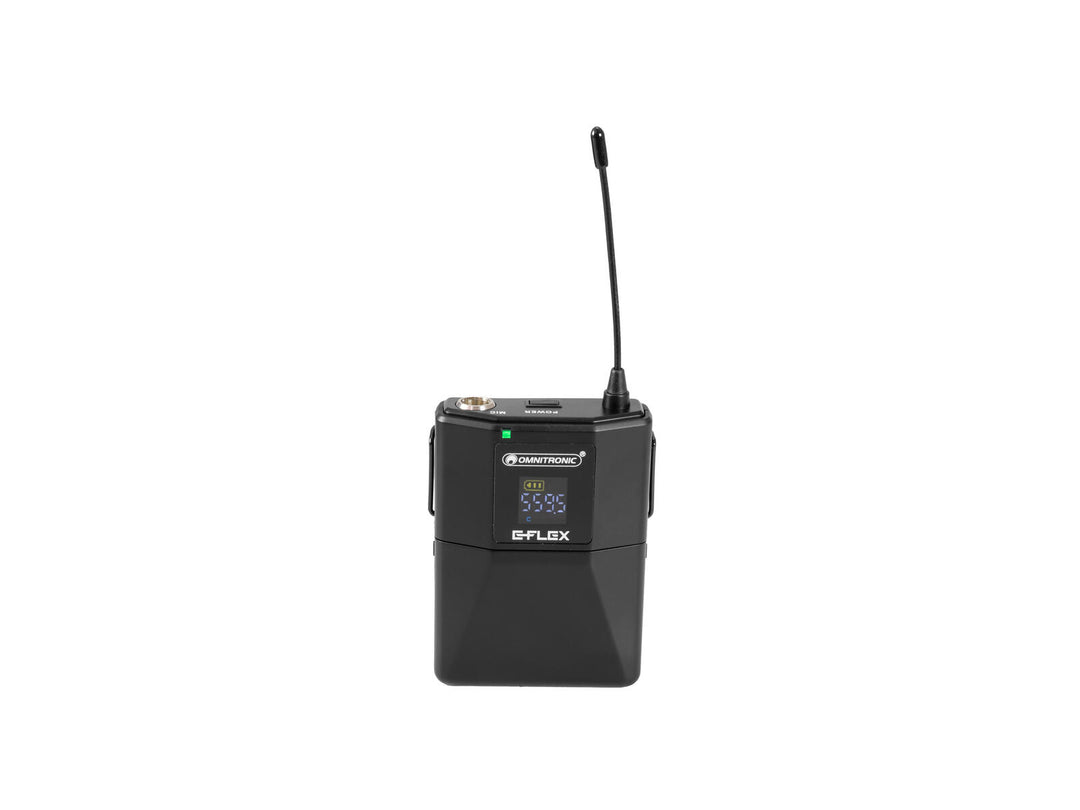 OMNITRONIC UHF E-FLEX Bodypack 559-575 MHz