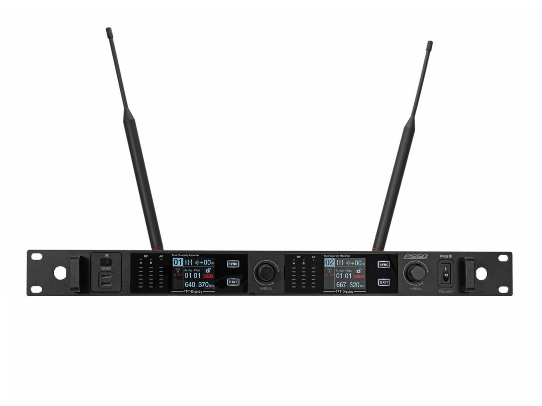 Ricevitore True Diversity a 2 canali PSSO PXS 640-690 MHz