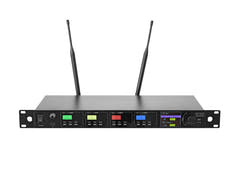 OMNITRONIC UHF-604 Sistema wireless per Microfoni a 4 canali 520-554 MHz