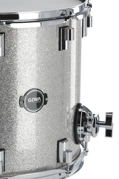 GEWA Fusto E-Drum Floor Tom - Silver Sparkle 14" (Silver Sparkle)