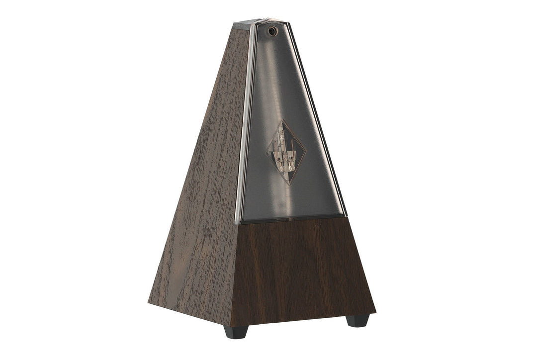 Wittner Metronomo a forma di piramide - Venatura di noce 804K
