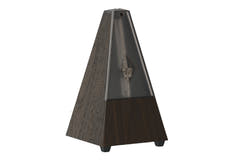 Wittner Metronomo a forma di piramide - Venatura di noce 814K