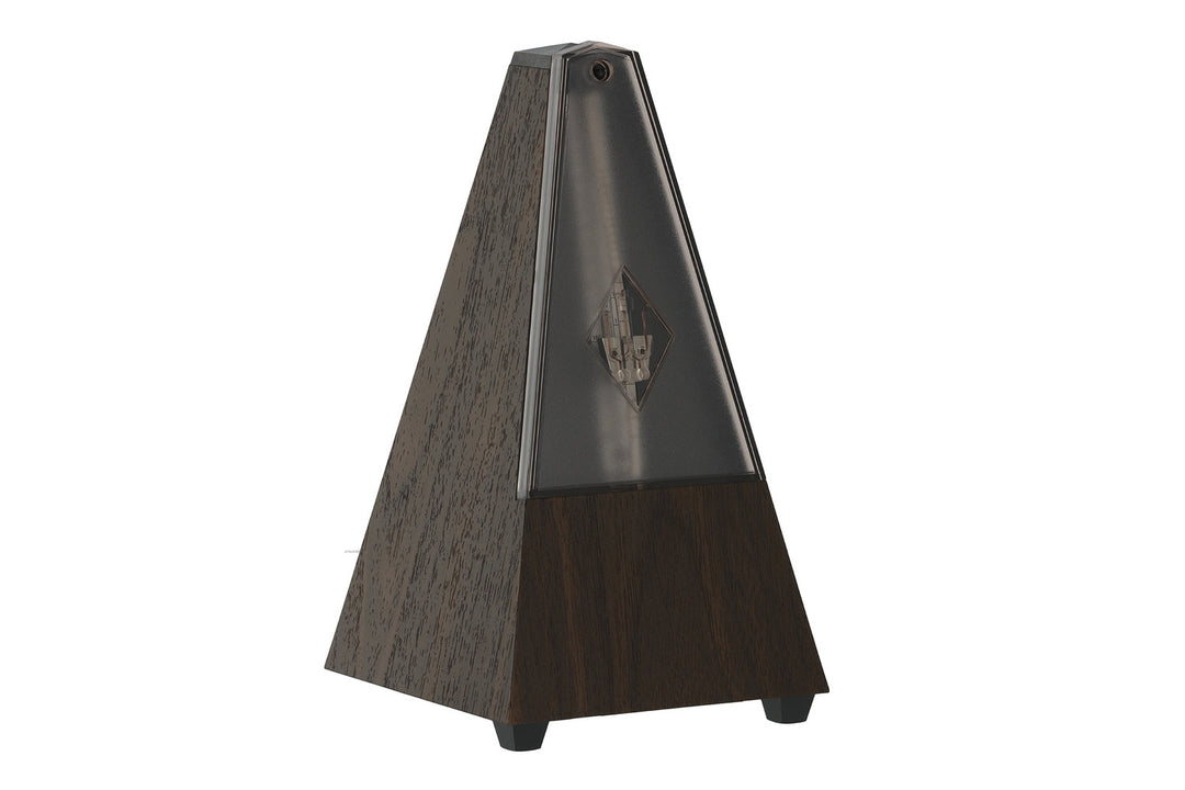 Wittner Metronomo a forma di piramide - Venatura di noce 814K