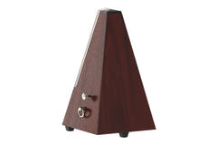 Wittner Metronomo a forma di piramide - venatura mogano 812K