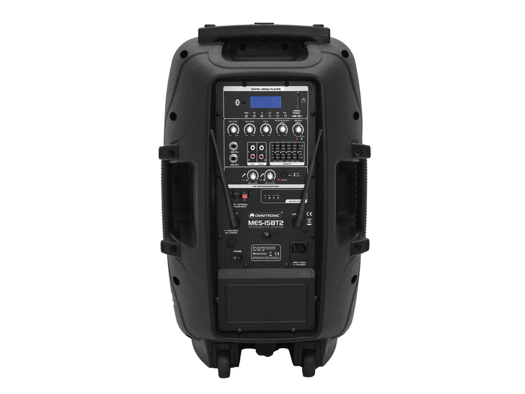 Sistema PA wireless OMNITRONIC MES-15BT2