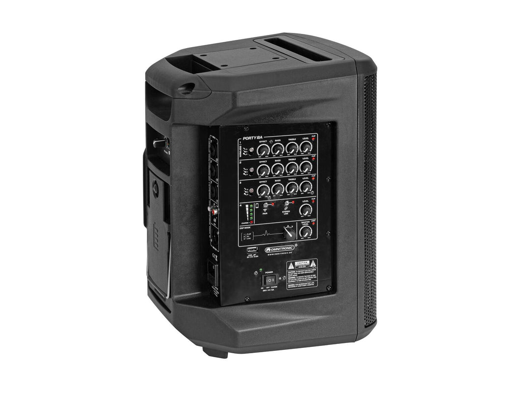 OMNITRONIC PORTY-8A sistema PA wireless