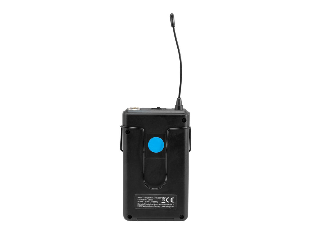 OMNITRONIC Bodypack incl. cuffia 863MHz