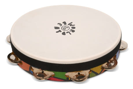 LP World Beat tamburello LP7023, Supertone 10", accordatura fissa, sonagli in acciaio