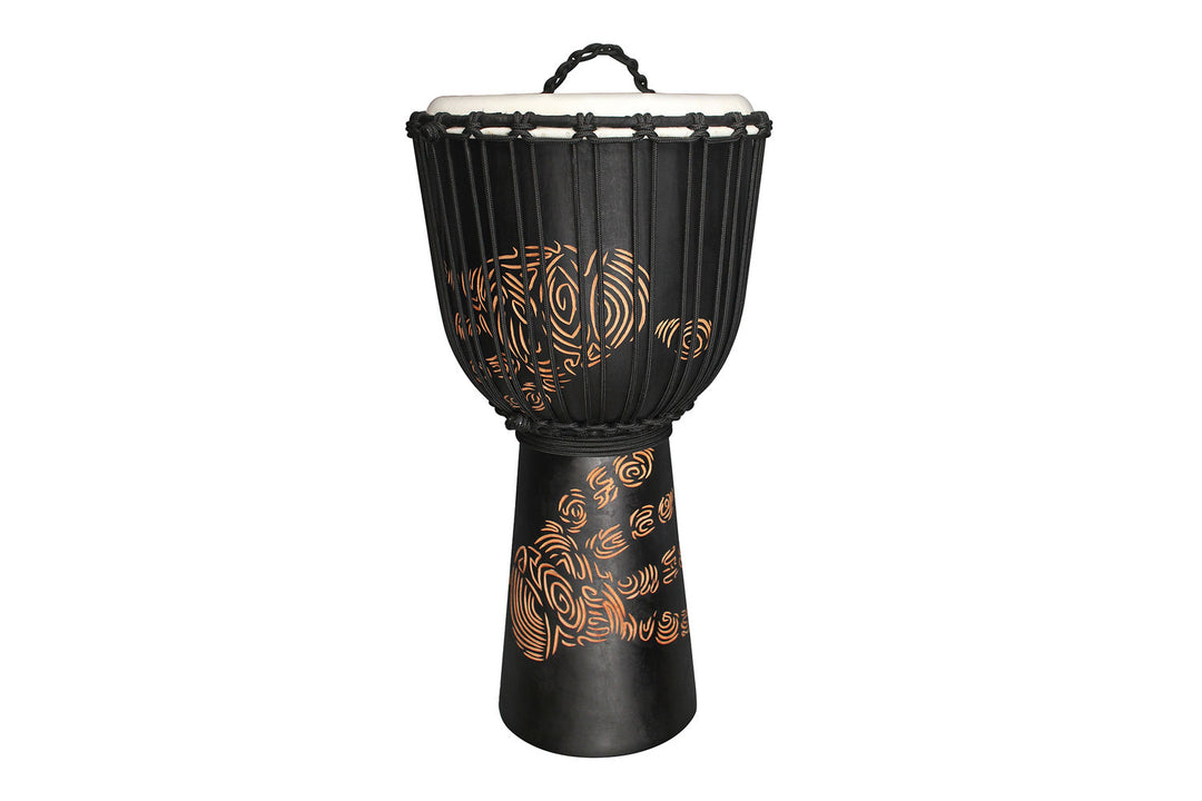 Toca Djembe Street Series Stampa a mano intagliata - 12" (TSSDJ-LHP)