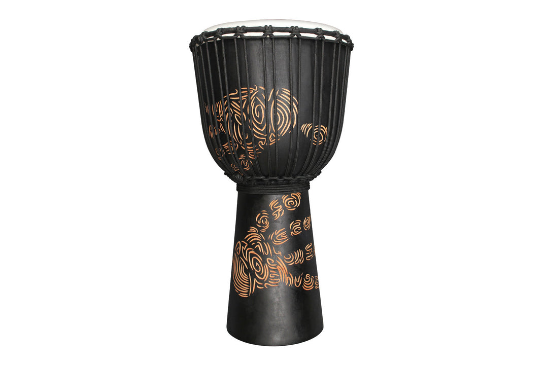 Toca Djembe Street Series Stampa a mano intagliata - 12" (TSSDJ-LHP)