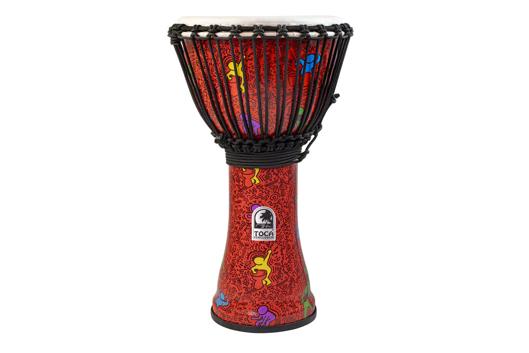 Toca Djembe Freestyle con accordatura a corda - Jam Fest (SFDJ-10JF)