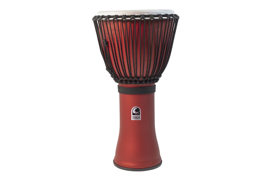 Toca Djembe Freestyle con accordatura a corda - matte racing red (SFDJ-10RR)