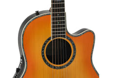 Ovation E-Acoustic Chitarre Pro series custom Balladeer Deep Contour - Honey Burst (2762BL-HB-G)