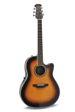 Ovation E-Acoustic Chitarre Pro series custom Balladeer Deep Contour - Vintage Burst (2762BL-VB-G)