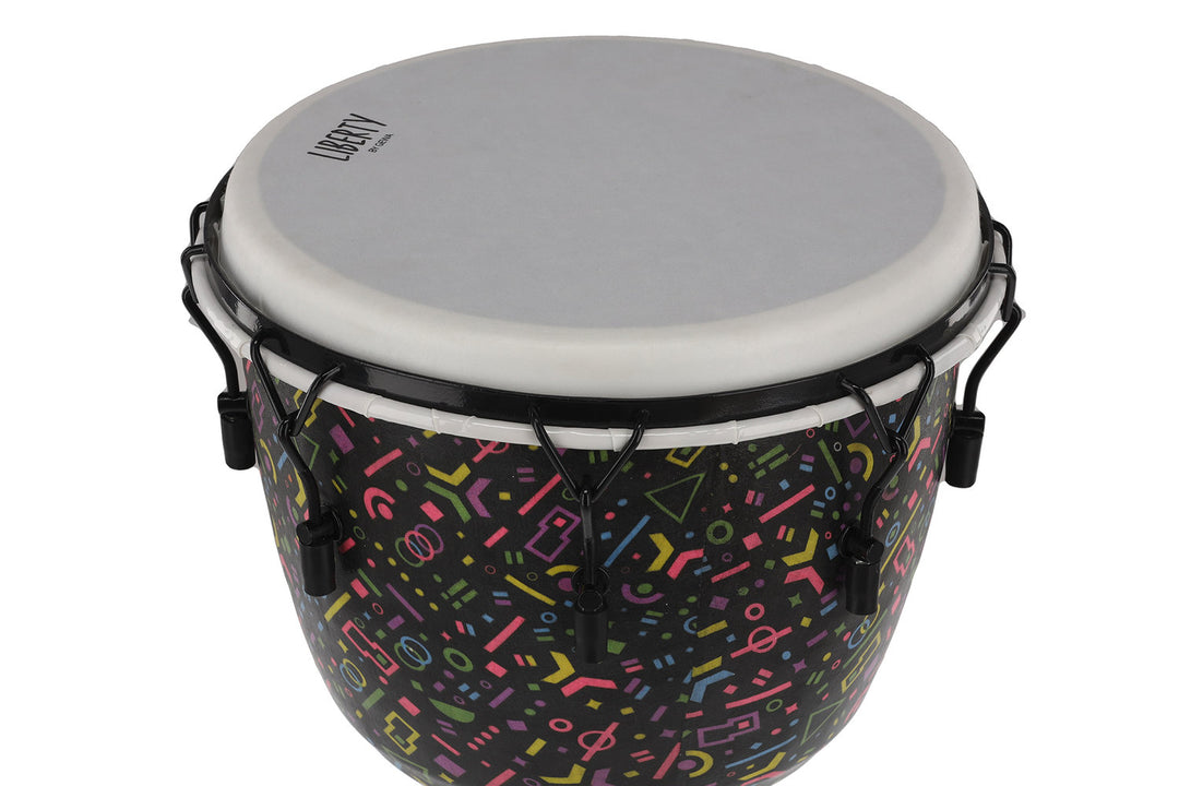 GEWA Djembé Liberty Series accordato meccanicamente - 14" Crazy Neon