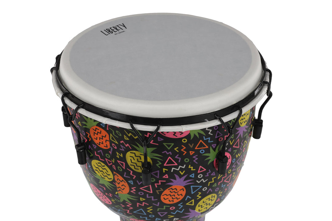 GEWA Djembe Liberty Series Accordatura meccanica - 14" Pineapple