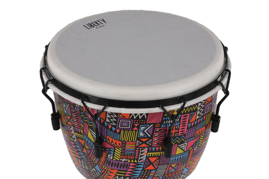 GEWA Djembe Liberty Series accordato meccanicamente - 14" Abstract