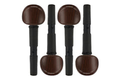Wittner Finetune-Peg per violoncello 1/2-1/4, Ø 12,0 mm, 4 pezzi, color palissandro