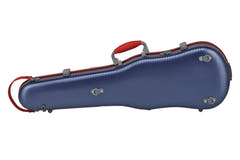 PURE GEWA Form shaped Violini cases Polycarbonate FUN - 4/4 - 1/2 (Blue / Black)